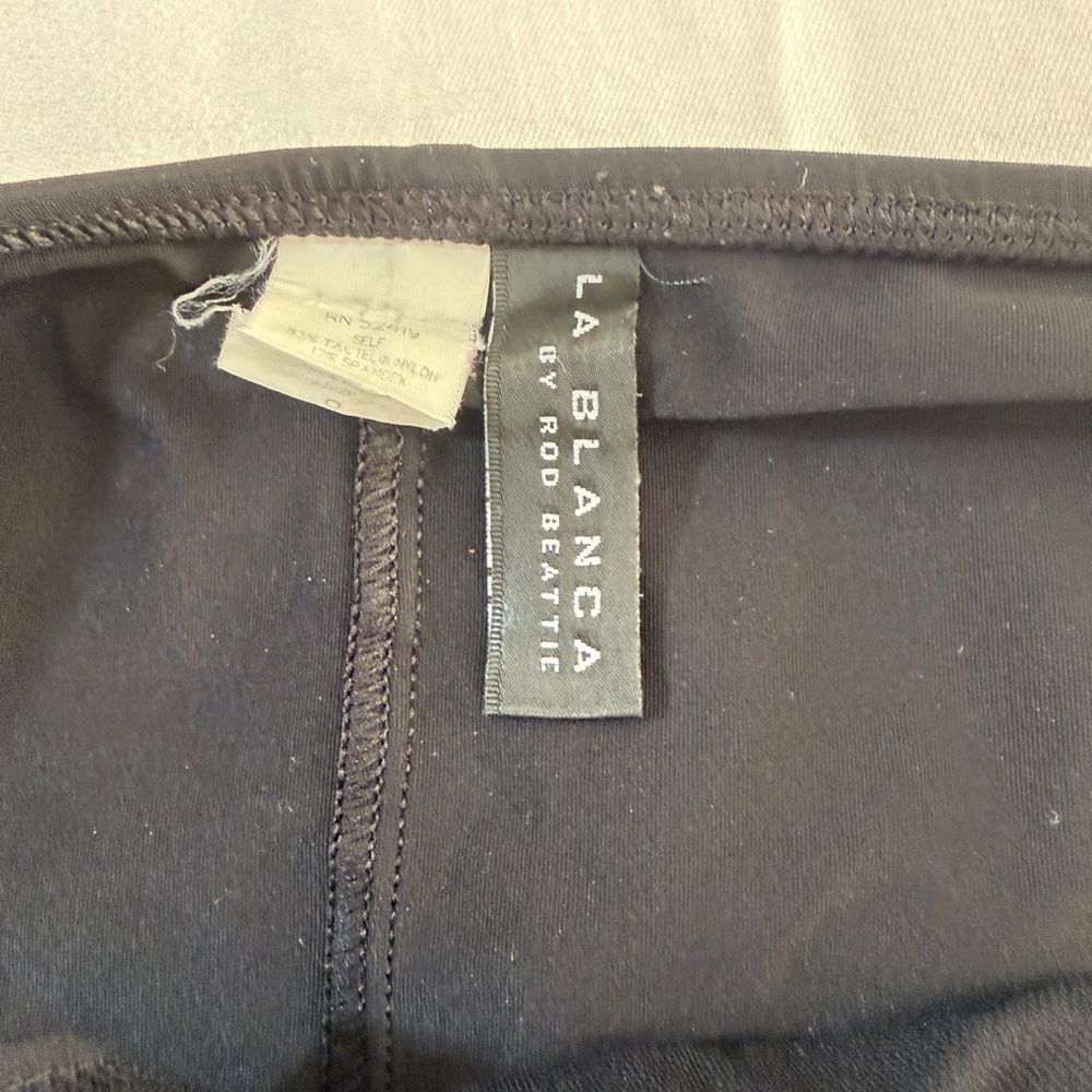 La Blanca Swim Skirt Black Bottom 8 - Picture 6 of 10
